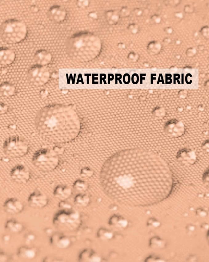 Outdoor Waterproof Throw Pillow Covers 18x18in, Peach Pink Cushions for Garden Patio Furniture Chairs Set of 2, Minimalist Solid Color Home Decor Couch Sofa Polyester Pillow Cases