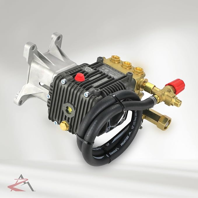 The ROP Shop OEM AR 1" Shaft 3000 PSI Horizontal Pressure Washer Pump for MI-T-M CD-3304-0MHC