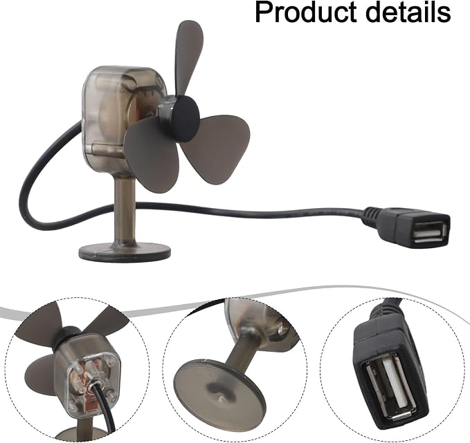 Wind Turbine USB Power Generator 5W Wind USB Generator For Outdoor Charging On Bike, Car, Electric Vehicle, Camping, And Mobile Devices