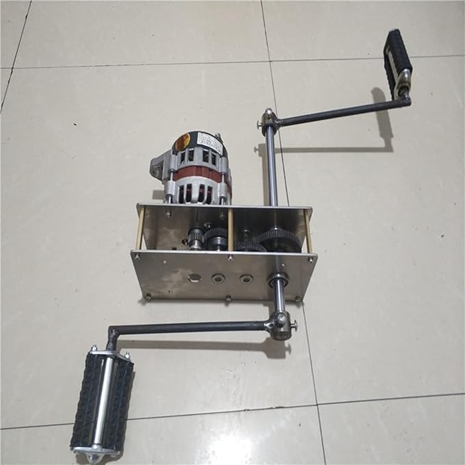 14V 28V Pure Copper Coil Generator 2000W 220v 800W Hand Generator Gearbox AC Permanent Magnet Brushless High Power Pedal Generator (Color : 2000W 28V)