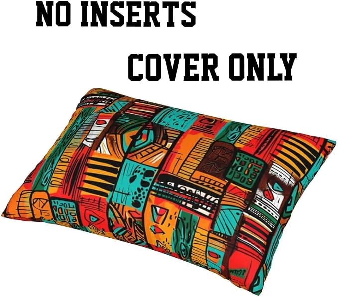 Outdoor Pillows Waterproof Set of 2 Outdoor Pillow Covers 16x24 Inch, Vintage Throw Pillows Ethnic Pillow Covers, Garden Decorative Pillows Outdoor Pillows for Patio Furniture Car Home Decor -hs144
