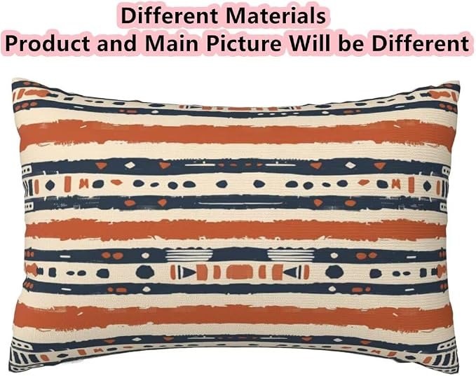 Outdoor Pillows Waterproof Set of 2 Outdoor Pillow Covers 16x24 Inch, Boho Throw Pillows Vintage Pillow Covers, Summer Garden Decorative Pillows Outdoor Pillows for Patio Furniture Home Decor -hs303