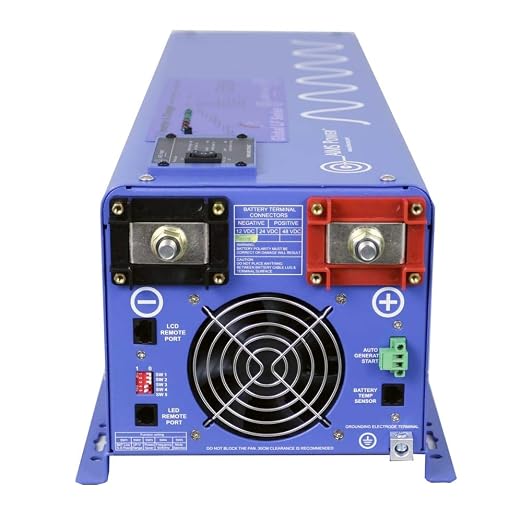 AIMS 4000W 12V Pure Sine Inverter Kit w/Remote