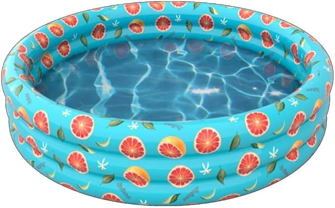 PoolCandy Grapefruit Print Inflatable Pool Floats, Loungers, Sun Chairs & Sunning Pools