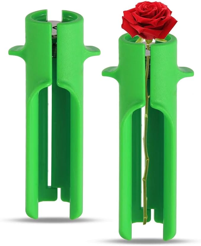2 Pcs Rose Thorn Stripper Tool - Rose Stripper & Cleaner Cutter for Leaf Removal - Quickly Remove Thorns and Branches of Roses