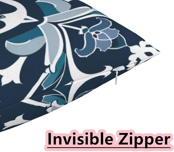 Outdoor Pillows Waterproof Set of 2 Outdoor Pillow Covers 16x24 Inch, Vintage Throw Pillows Boho Pillow Covers, Summer Garden Decorative Pillows Outdoor Pillows for Patio Furniture Home Decor -hs255