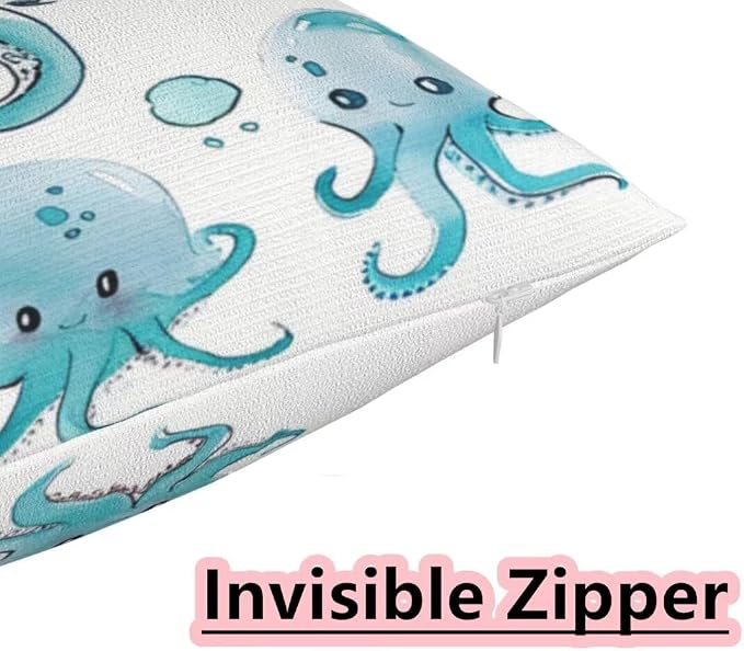 Outdoor Pillows Waterproof Set of 2 Outdoor Pillow Covers 16x24 Inch, Cartoon Throw Pillows Cute Pillow Covers, Summer Garden Decorative Pillows Outdoor Pillows for Patio Furniture Home Decor -hs153
