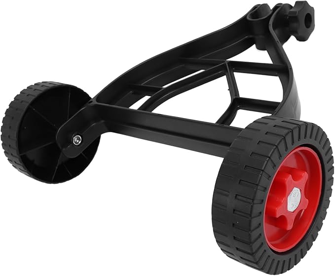 String Trimmer Attachment Wheel, Sturdy ABS Support Wheels for Lawn Trimmer – Quick Installation Auxiliary Wheel for Walk Behind Brush Cutter Gardening Tool