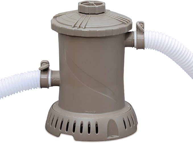 Summer Waves 14 Ft x 36 in Quick Set Above Ground Inflatable Outdoor Swimming Pool with Filter Pump, Ladder, and Filter Cartridge