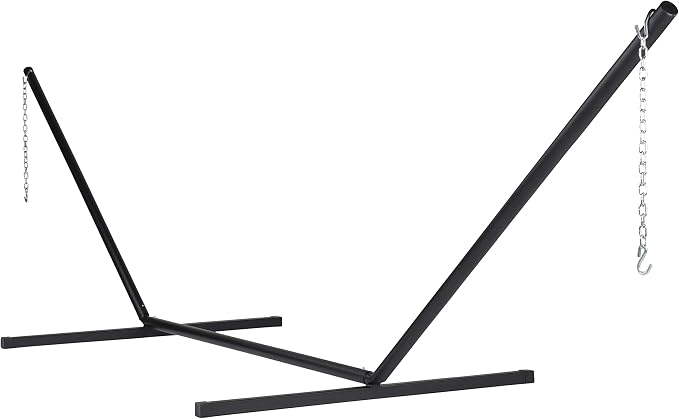 Rope Hammock and Tri Beam Stand (Olive Hammock and Black Stand)