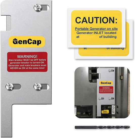 Generator Interlock Kit Compatible with Square D QO & Homeline Indoor or Outdoor (SD200VL-3-1/4 to 4 Inch)