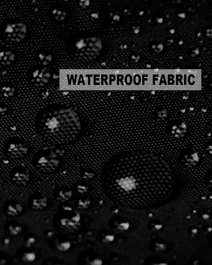 Outdoor Waterproof Pillow Covers for Patio Furniture Black Decorative Throw Pillow Cover Solid Color Pillowcases Set of 2 Cushion Case for Sofa Couch Chair Home Decor 18x18 inch x 2pcs