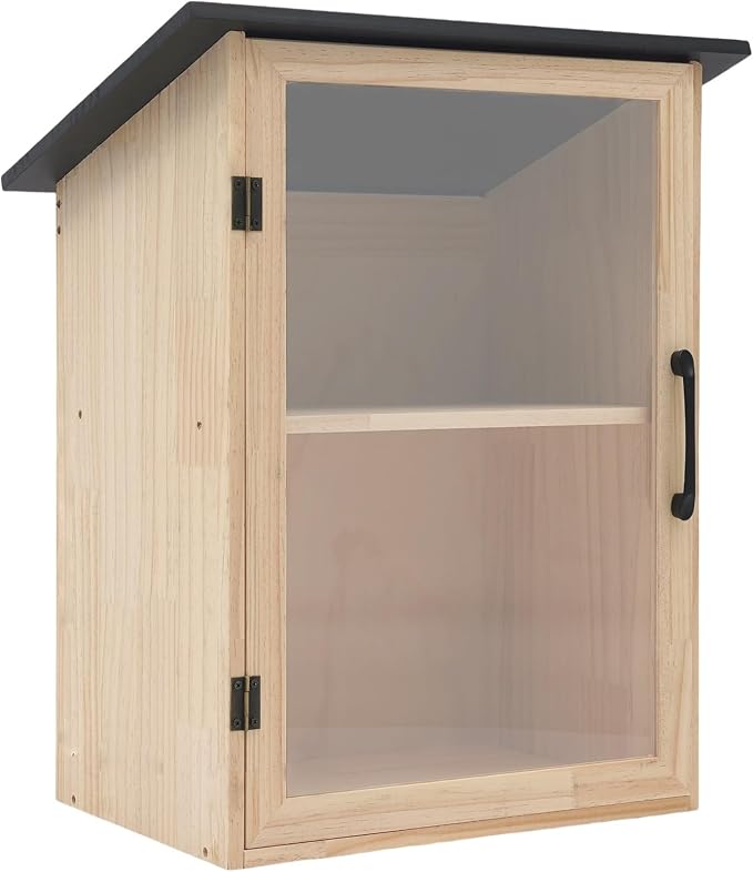 Solid Wood Blessing Box for Community Sharing, Schools (15.74"×11"×22.44")