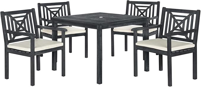 SAFAVIEH Outdoor Living Collection Del Mar 5-Piece Dining Set