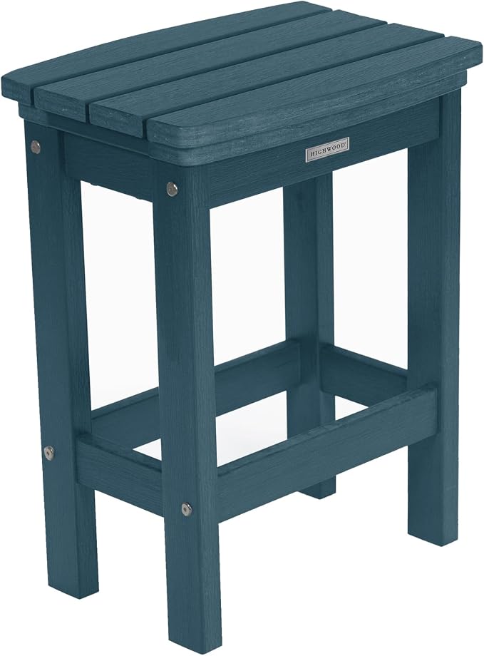Highwood Lehigh 6pc Counter Height Balcony Dining Set, Nantucket Blue
