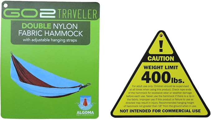 GO2 Traveler Nylon Hammock