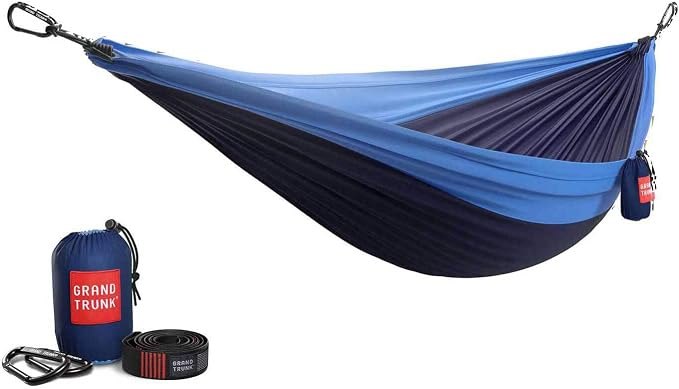 Grand Trunk Double Deluxe Hammock, 11 ft, 500 lb, Lightweight