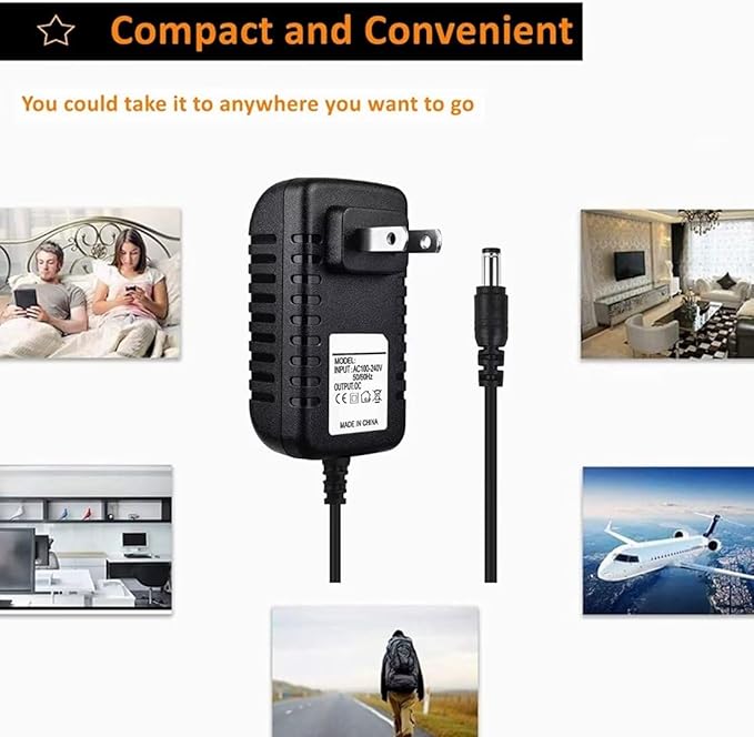AC/DC Adapter Compatible with Troy-Bilt 12AE449D011 12AGA26E066 Lawn Mower Power Supply