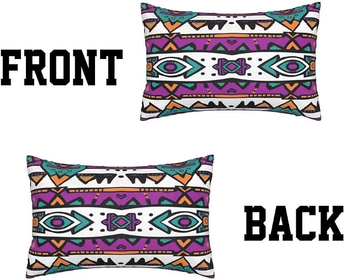 Outdoor Pillows Waterproof Set of 2 Outdoor Pillow Covers 16x24 Inch, Ethnic Throw Pillows Abstract Pillow Covers, Garden Decorative Pillows Outdoor Pillows for Patio Furniture Car Home Decor -hs402