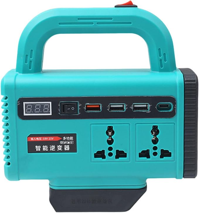 Gavery DC18V-21V to AC180V-220V Efficient Power Inverters 120W for Camping Travel and Emergencies Power Needs