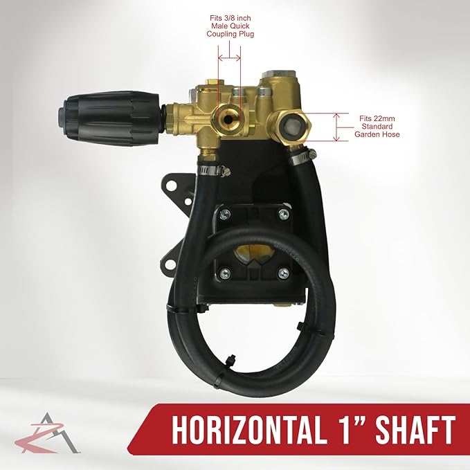 The ROP Shop 4000 psi AR Power Pressure Washer Pump & VRT3 Unloader - Replaces RKV55G40HD-F24