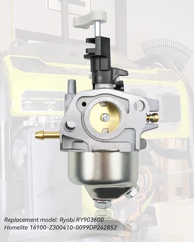 Carburetor Fits for RYOBI RY903600 212cc 3600 4500 W Inverter Generator Compatible with Homelite 16100-Z300410-0099 DP242852