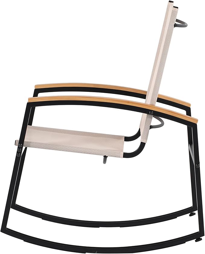 3pcs/Set Table and Chair Set Small Patio Balcony Chair with Glass Side Table Set Outdoor Conversation Apartment Chairs for Backyard, Balcony and Apartment Black As Shown One Size