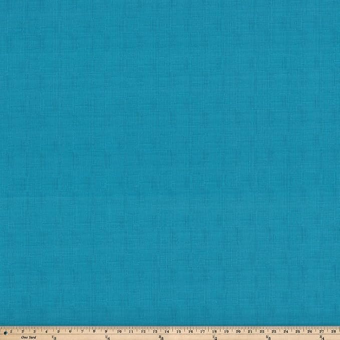 Pillow Perfect Solid Outdoor Patio Reversible Chairpad with Ties, Weather, and Fade Resistant, Large - 17" x 1.5", Blue Veranda, 2 Count