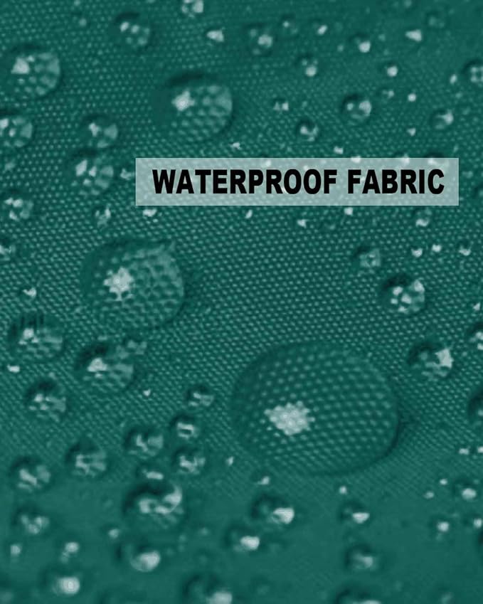 Outdoor Waterproof Throw Pillow Covers Set of 2 Aventurine Green Pillowcases 20x20 Inches Simple Style Patio Decorative Pillows Cushion Case Patio Pillows for Couch Bed Chair Garden
