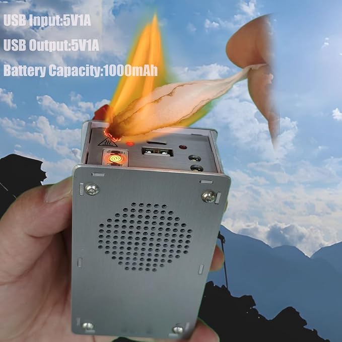 High Power Hand Crank Generator 1000Mah, Mini Portable Emergency Power Supply Safe And Practical Suitable for Leisure Decompression, Sudden Power Outage