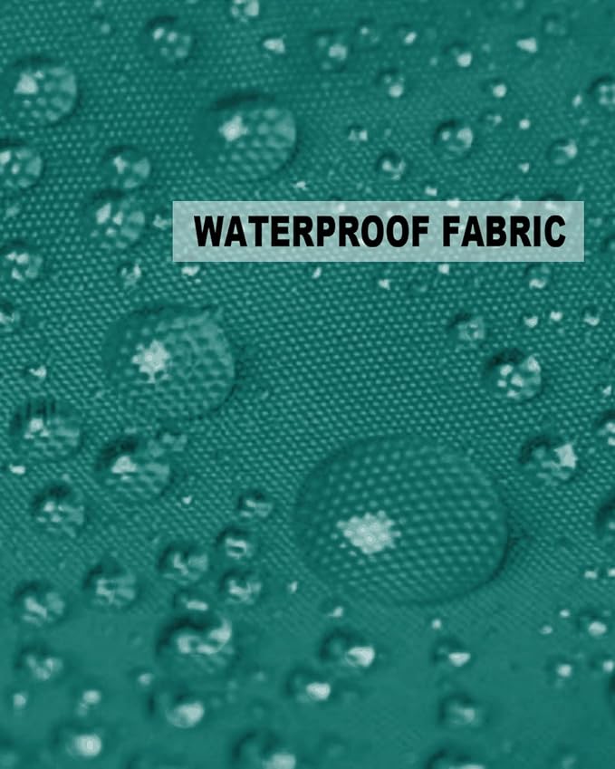 Outdoor Waterproof Throw Pillow Covers Set of 2 Green Pillowcases 18x18 Inches Solid Green Color Patio Decorative Pillows Cushion Case Patio Pillows for Couch Bed Chair Garden