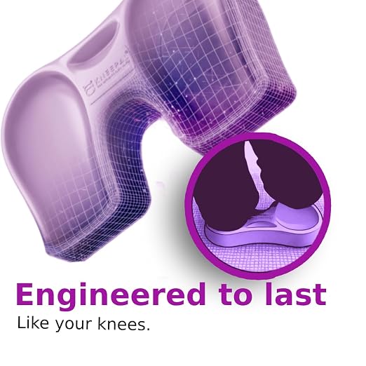 KNEEPAL. Engineered to Outperform Conventional Memory Foam Kneeling Pads. Beloved by gardeners, DIY'ers, bath-time Mommies, fitness peeps and yoga buffs