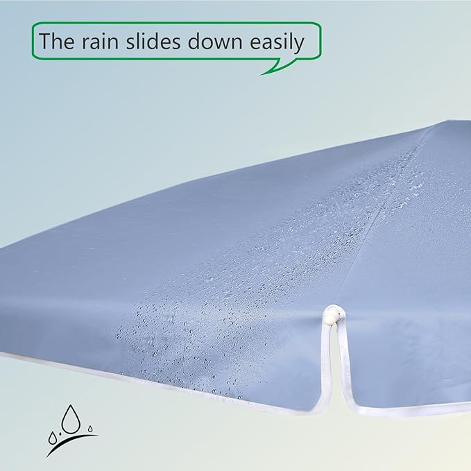 Foldable Outdoor Umbrella With Side Curtain For Privacy And Sun Protection, Patio Umbrella, For Beach Patio Garden Poolside Backyard(Pink,Enlarged version)