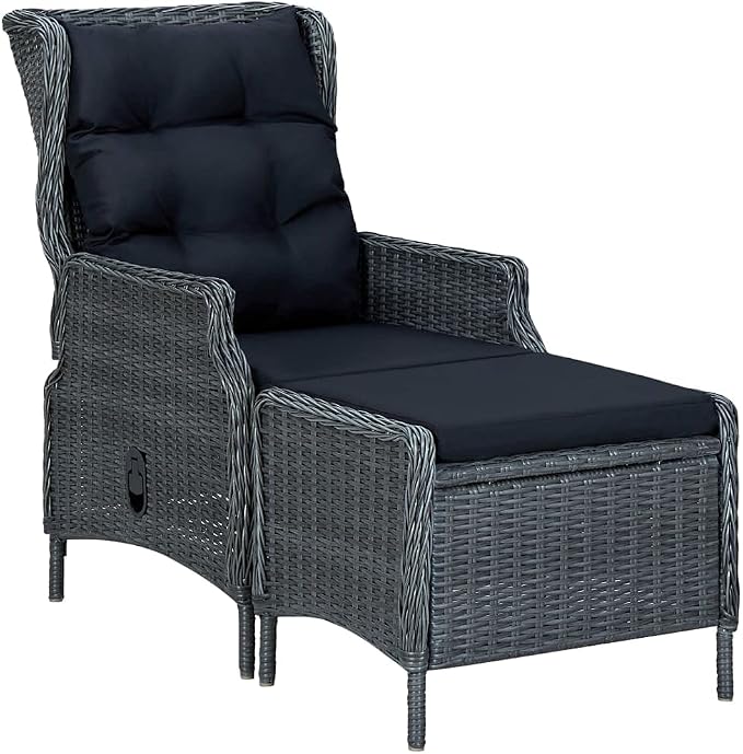 9 Piece Patio Dining Set,Outdoor Bar Table,Patio Bar Set,Modern Outdoor Furniture,Dining Bench with Back,Bistro Set,for Patio Deck Garden,Backyard & Lawn, Dark Gray