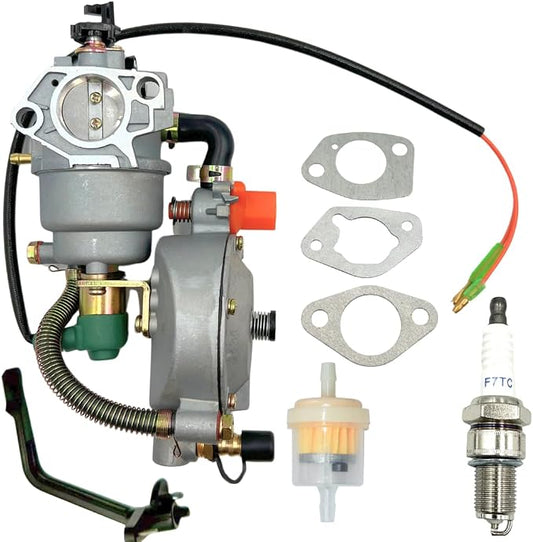 for Dual Fuel Carburetor LPG Generator for Honda Predator GX390 188F 190F 5-8KW