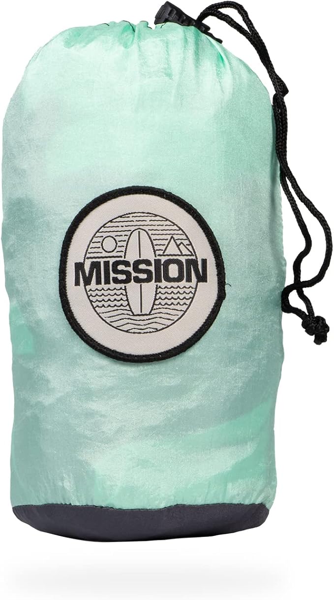 MISSION Boat Hammock for Wake Tower, Portable Hammock with Adjustable Nylon Straps and Carabiners, Outdoor Hammock Hanging Seat for Lake Days and Relaxing on Board (Teal Dream)