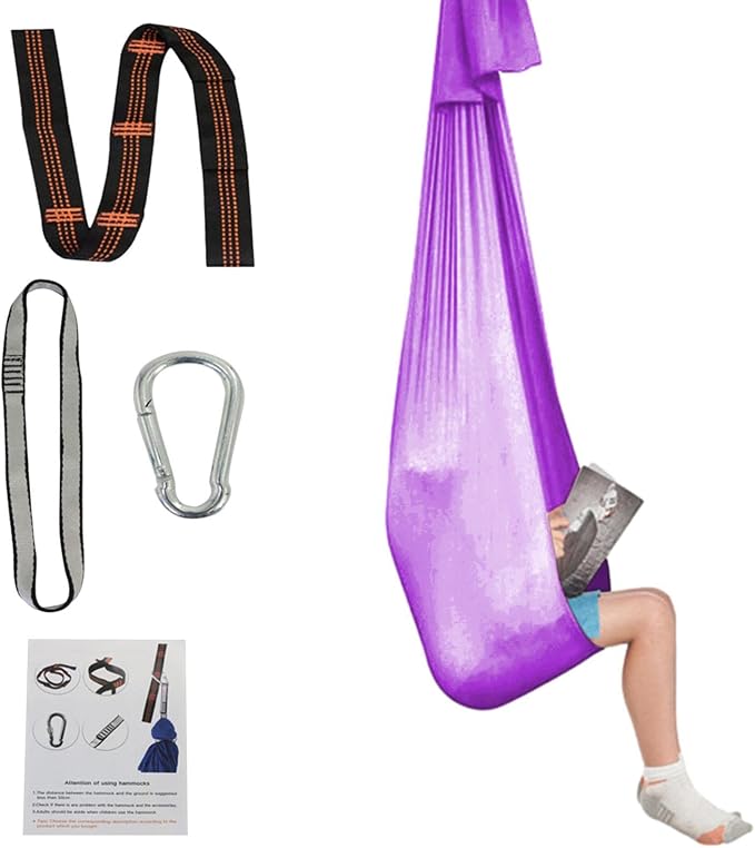 Shakven Extra Sturdy Sensory Swing for Kids | Super Cuddle Indoor Swing,Ther apy Swing Hammock for Child & Adult with Au tism, ADHD, Aspergers, Sensory Integration