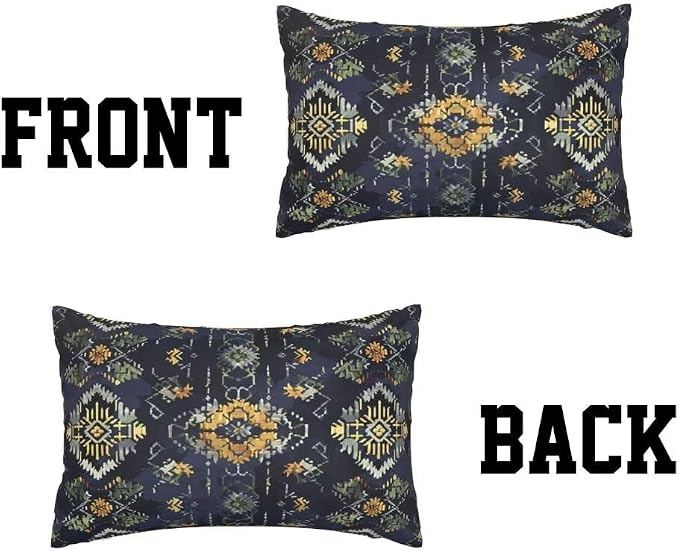 Outdoor Pillows Waterproof Set of 2 Outdoor Pillow Covers 24x32 Inch, Vintage Throw Pillows Bohemian Pillow Covers, Garden Decorative Pillows Outdoor Pillows for Patio Furniture Car Home Decor -hs396