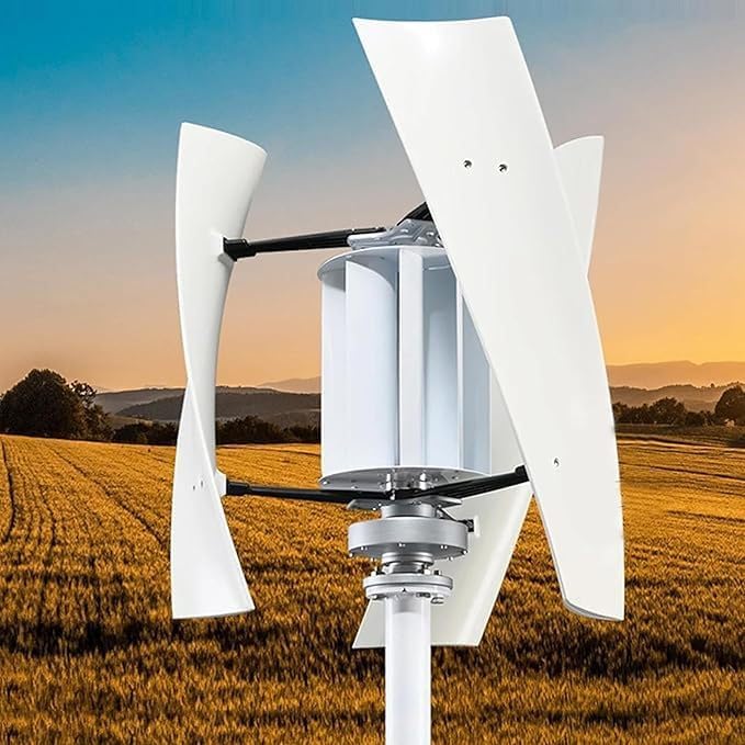 9000W Garden Wind Turbine Kit, Three-Phase AC Generator with MPPT Controller for Efficient Energy Production, Eco-Friendly Outdoor Power Solution