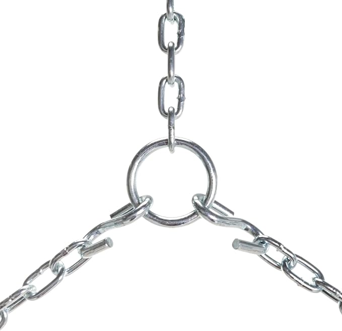 Orginal Pawleys Island S-105 Single Cotton Rope Swing with Oak Spreader Bar, Handcrafted in The USA, for Indoor or Outdoor Use, Size 3 ft. 4 in., 350 Pound Weight Capacity, Natural