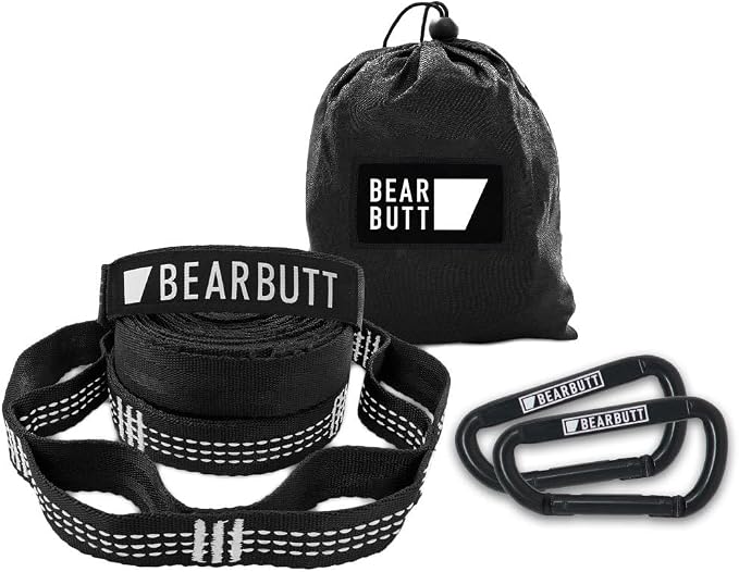 Bear Butt Double Camping Hammock and Bear Butt Kodiak Hammock Straps Bundles.