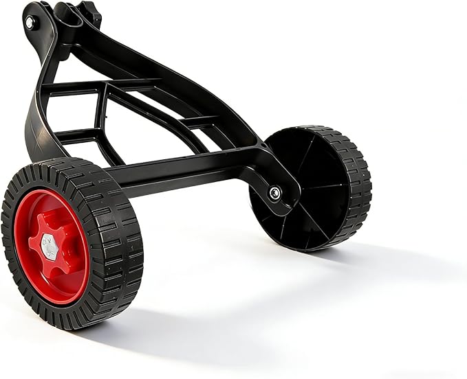 String Trimmer Attachment Wheel, Sturdy ABS Support Wheels for Lawn Trimmer – Quick Installation Auxiliary Wheel for Walk Behind Brush Cutter Gardening Tool