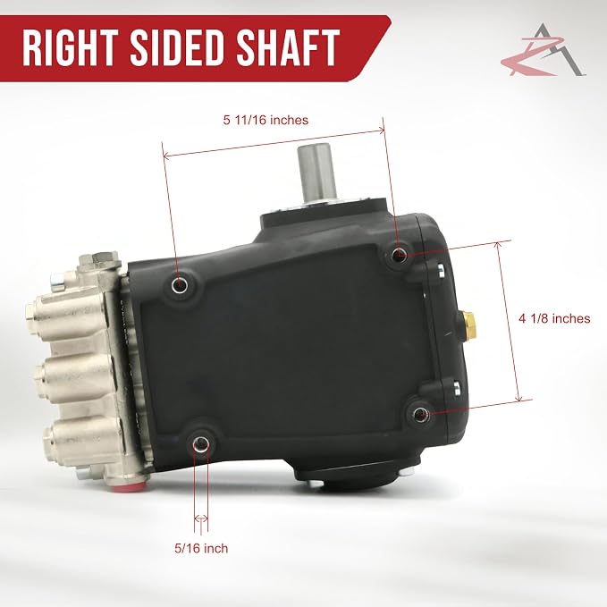 The ROP Shop OEM Annovi Reverberi Horizontal Pump for Pressure Washer for Graco 3540 800-635 24mm