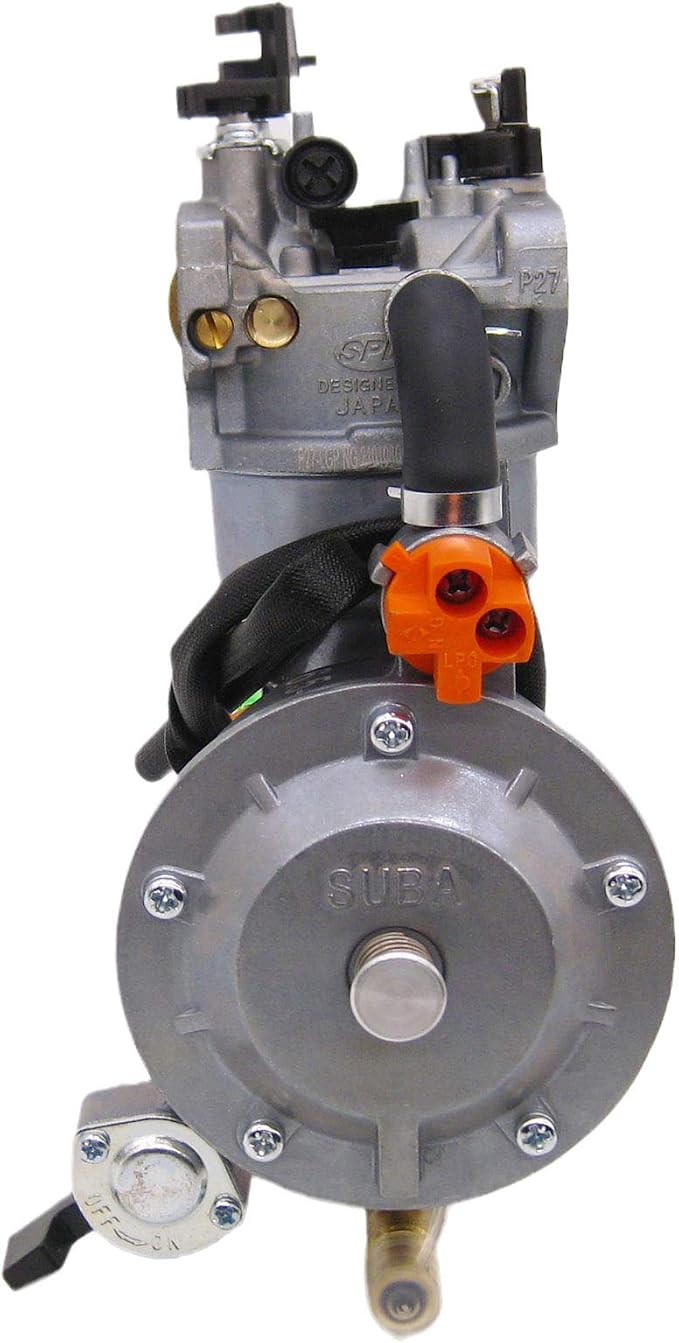 NIMTEK Dual Fuel Carburetor LPG Conversion Kit for Generator 4.5-5.5KW GX390 188F Carburetor
