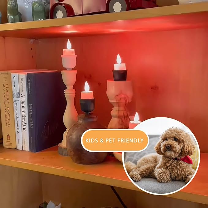 Smart Flameless Candle (Black Lamp)