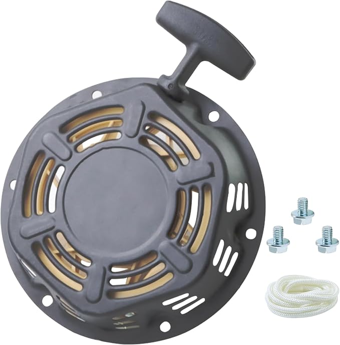 Recoil Pull Start Starter Compatible with for Champion 196cc 212cc 224cc Pull Start Assembly 46598 3000 3500 4000 4500 Watt Generator Parts