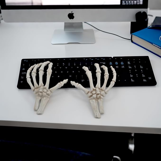 Seasons Left and Right Skeleton Hands Bones Halloween Decoration for Crazy Bonez Skeleton Line