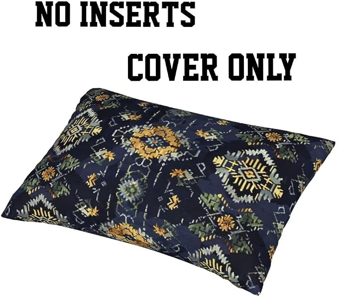 Outdoor Pillows Waterproof Set of 2 Outdoor Pillow Covers 24x32 Inch, Vintage Throw Pillows Bohemian Pillow Covers, Garden Decorative Pillows Outdoor Pillows for Patio Furniture Car Home Decor -hs396