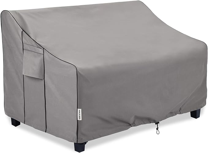 Outdoor Patio Furniture Covers Waterproof ,Durable 3-Seater Sofa Cover Fits up to 88W x 40D x 33H inches