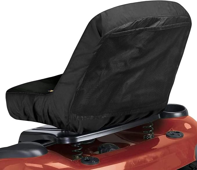 Industrial Vehicle Seat Cushion Covers with Eagle Waterproof Seat Cover for Excavator Riding Lawn Mower Car Cover 250th Anniversary Riding Mowers Accessories